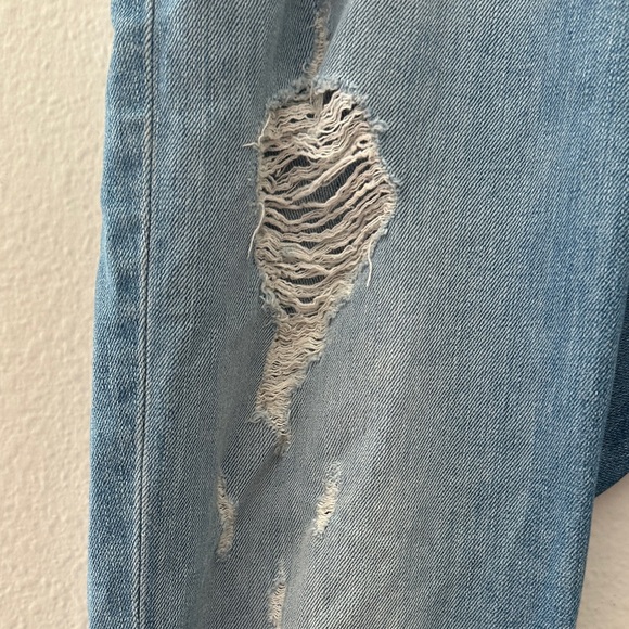 rag & bone Women's Light Blue Distressed Skinny Jeans - Picture 3 of 11